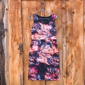 Galaxy inspired sleeveless dress